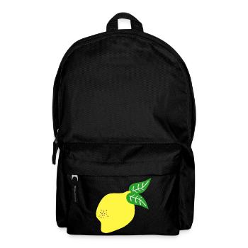 LEMON CITRUS FRUITS - Backpack - black - Front