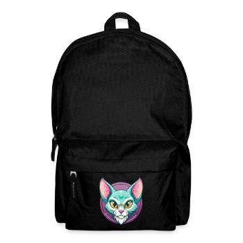 Havanna Braune Katze Rasse Karikatur Kawaii Tier Haustier - Rucksack - Schwarz - Vorne
