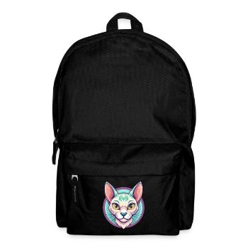 Singapura Katzenrasse Karikatur Kawaii Tier Haustier - Rucksack - Schwarz - Vorne