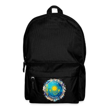 Made in Kazakhstan Watercolor Eagle Gift - Backpack - black - Front