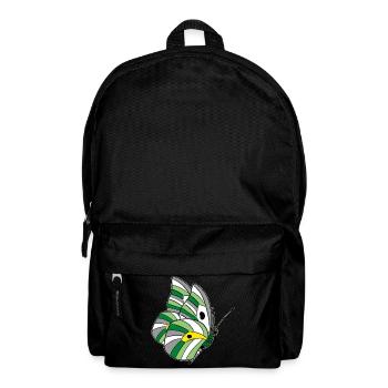 Schmetterling androphilia neutrois skoliosexual - Rucksack - Schwarz - Vorne