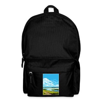 Strangford Lough Aonb Reiseposter Souvenir WPA - Rucksack - Schwarz - Vorne
