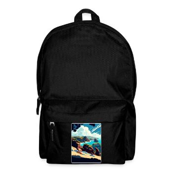Channel Islands National Park California Travel - Backpack - black - Front