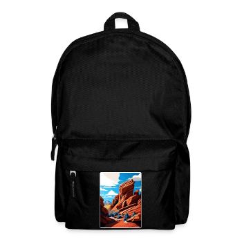 Red Rocks Park Und Amphitheater Colorado Reisen - Rucksack - Schwarz - Vorne
