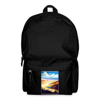 Death Valley National Park California Travel Card - Backpack - black - Front