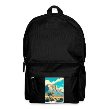 Guadalupe Mountains Nationalpark Reiseposter - Rucksack - Schwarz - Vorne