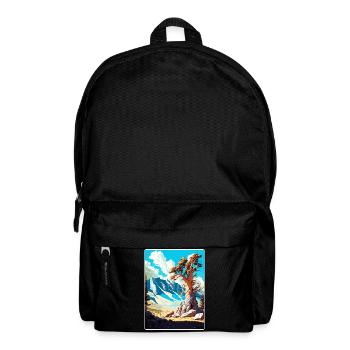 Great Basin National Park Travel Poster Souvenir - Backpack - black - Front