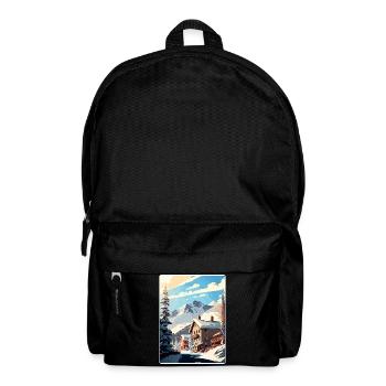 Telluride Ski Ski Voyage Poster Souvenir WPA - Sac à dos - noir - Devant