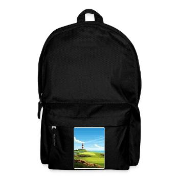 Harbor Town Golf Links Club Course Reiseposter - Rucksack - Schwarz - Vorne