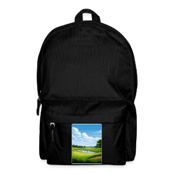 Hazeltine National Golf Club Reiseposterkarte - Rucksack - Schwarz - Vorne