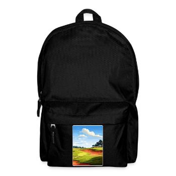 Bethpage Black Golf Club Travel Poster Souvenir - Backpack - black - Front