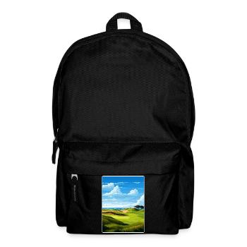 Bandon Dunes Golf Resort Travel Poster Souvenir - Backpack - black - Front