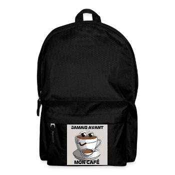 Café - Sac à dos - noir - Devant