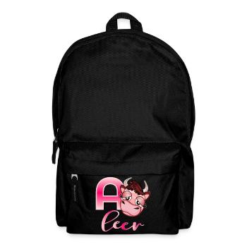 ERSCHÖPFUNG STRESS KUH - Rucksack - Schwarz - Vorne