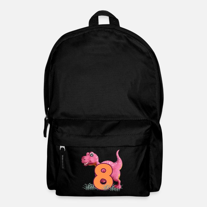 Nr.8 Dino - Rucksack - Schwarz