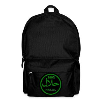 Halal - Sac à dos - noir - Devant