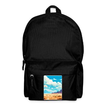 Death Valley National Park California Travel Card - Backpack - black - Front