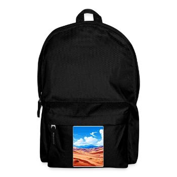 Great Sand Dunes National Park Colorado Travel WPA - Backpack - black - Front