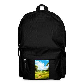 Oak Hills Golf Club Vintage Travel Poster Souvenir - Backpack - black - Front