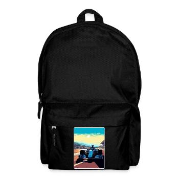 Yeongam Circuit Motorsport Rennen Südkorea Reisen - Rucksack - Schwarz - Vorne