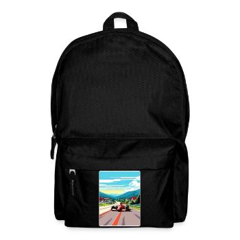 Spielberg Circuit Motorsport Rennen Österreich Reisen - Rucksack - Schwarz - Vorne