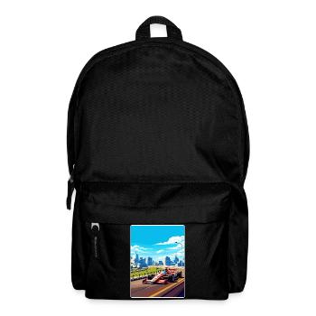 Montreal Circuit Motorsport Rennen Kanada Reisen WPA - Rucksack - Schwarz - Vorne