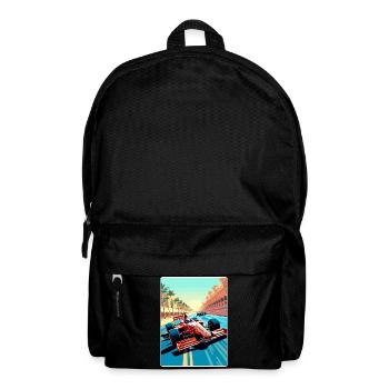 Abu Dhabi Circuit Motorsport Race Uae Travel Card - Rucksack - Schwarz - Vorne