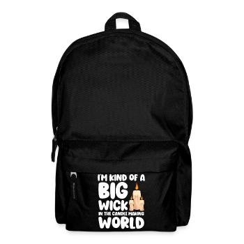 Candle Date Warm Passion - Backpack - black - Front