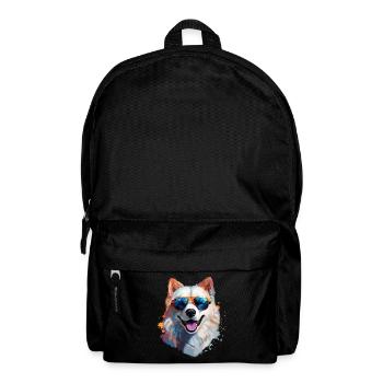 Samoyed with sunglasses - Backpack - black - Front