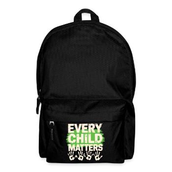 Chaque enfant compte Journée mondiale de l’enfance - Sac à dos - noir - Devant