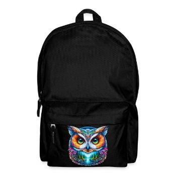 Hibou - Sac à dos - noir - Devant