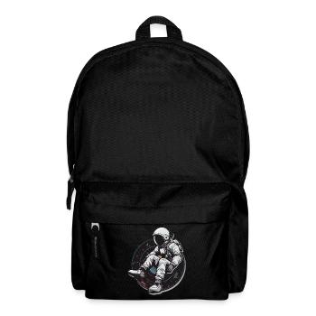astronaute disque vinyle musique vinyle - Sac à dos - noir - Devant
