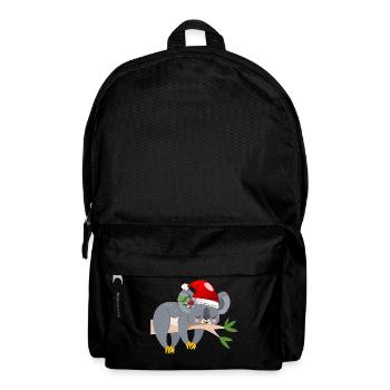 WEIHNACHTEN KOALA BÄR - Rucksack - Schwarz - Vorne