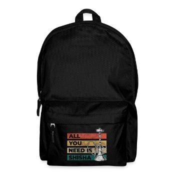 Hookah Dampf Smoken Kippe - Rucksack - Schwarz - Vorne