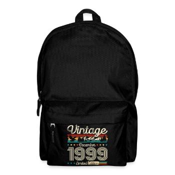 25th Birthday Original December 1999 Volume 99 - Backpack - black - Front