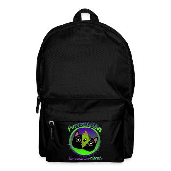 Purrmission, um in deinen Planeten einzudringen? - Rucksack - Schwarz - Vorne