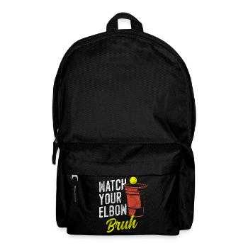 Gagnants de la consommation de bière pong - Sac à dos - noir - Devant