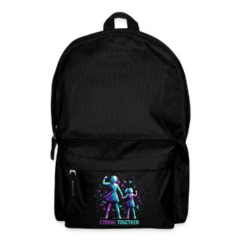 Mère Et Fille Ensemble Géométrie Forte Gesche - Sac à dos - noir - Devant