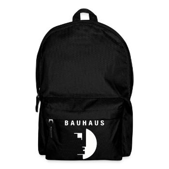 100 ans de l'école de design Bauhaus - Logo du Bau - Sac à dos - noir - Devant