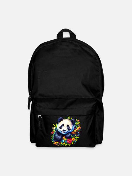 Panda - Rucksack - Schwarz