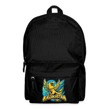 Kasachstan Adler Wappen Emblem Flagge Geschenk - Rucksack - Schwarz - Vorne
