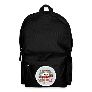 Visit Copenhagen Visit Copenhagen Denmark Love - Backpack - black - Front