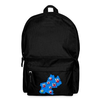 Midi-Pyrénées Region - Rucksack - Schwarz - Vorne
