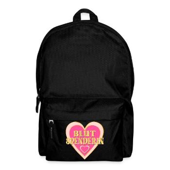 DANKE BLUTSPENDE BLUTSPENDERIN - Rucksack - Schwarz - Vorne