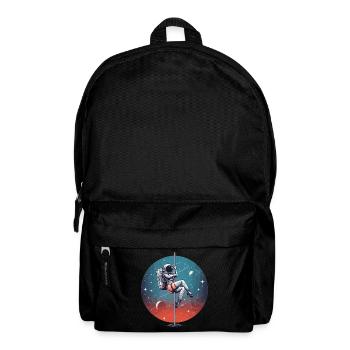 Pole Dance Astronaut Pole Dance Gift - Backpack - black - Front