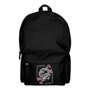 Asien Mythologie Ehrenkodex - Rucksack - Schwarz - Vorne