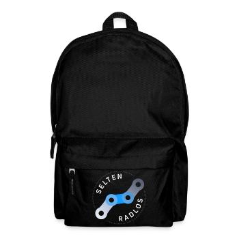 Selten Radlos Fahrrad Spruch lustig Bike Geschenk - Rucksack - Schwarz - Vorne