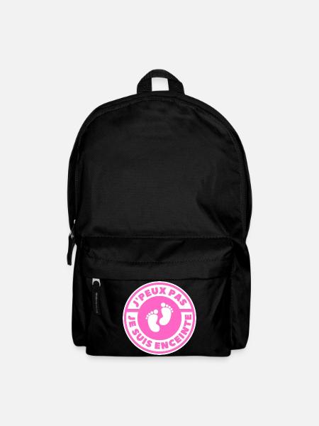 I can't I'm pregnant - Backpack - black