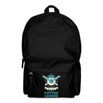 Retro Baseball Future Legend – Sports Motif - Backpack - black - Front