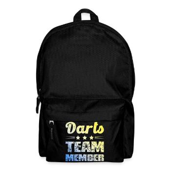 Darts Team - Rucksack - Schwarz - Vorne